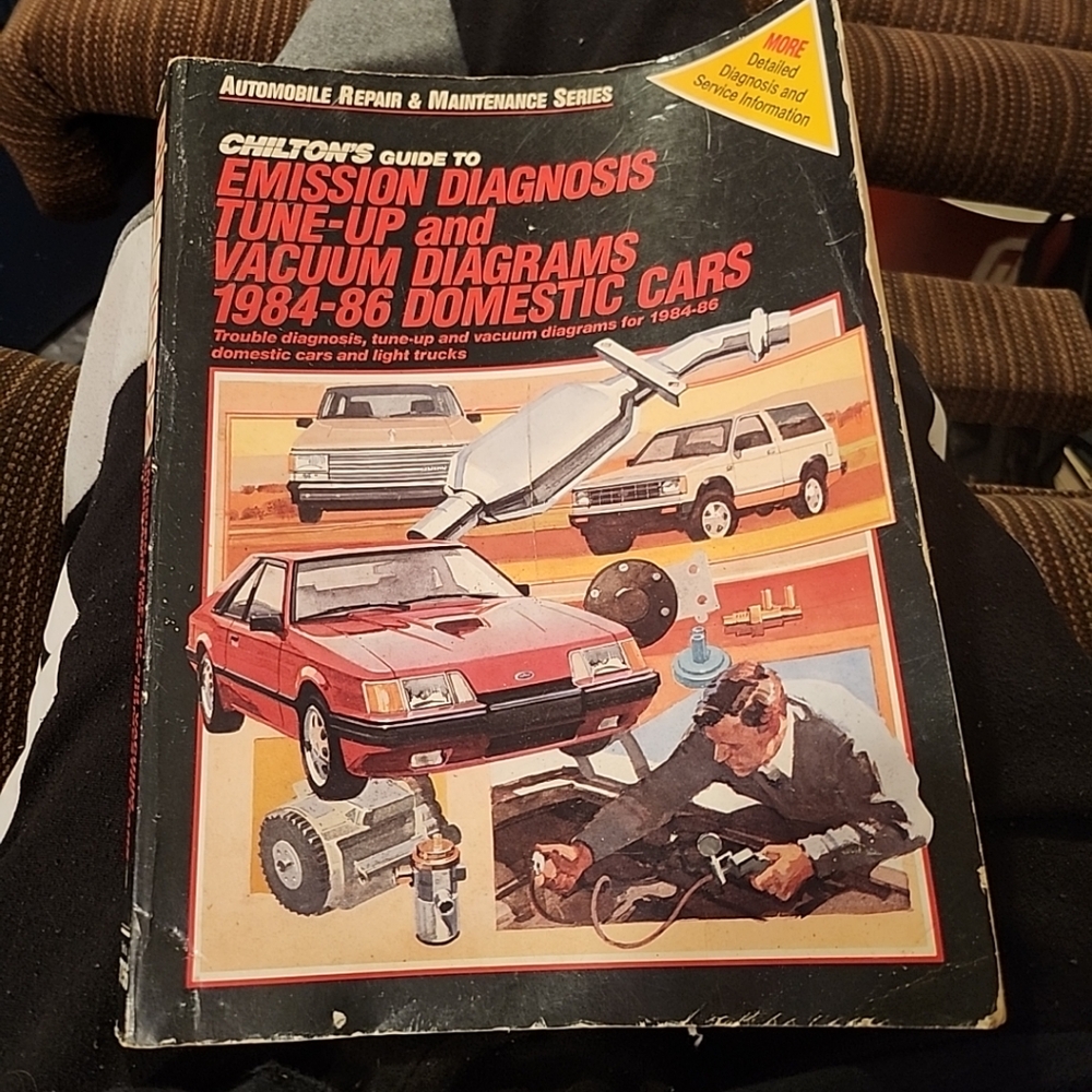 1984-86 Chilton's Guide to Emission Diagnosis/Tune-up & Vacuum Diagrams  #7756